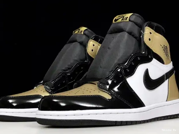 Rep TBK 1 Retro Toe 861428-007 High Glod Air Jordan 0324